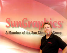 Ted Clinton, Plant Manager, Sun Graphics, a Division of Sun Chemical Corporation